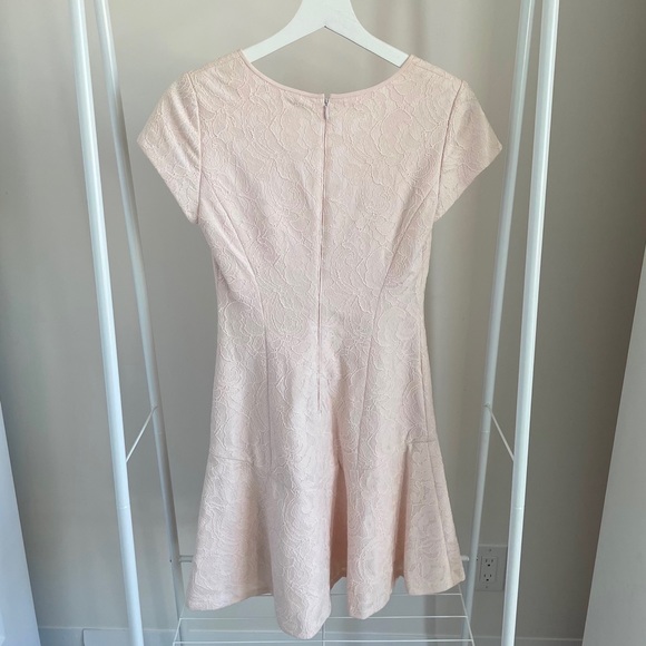 Club Monaco Blush Lace Darcia Dress - Picture 2 of 6